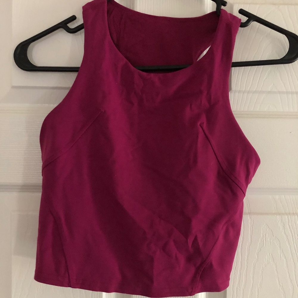 Lululemon pink sport bra